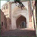 Shakhi Zindah Entrance Stairs